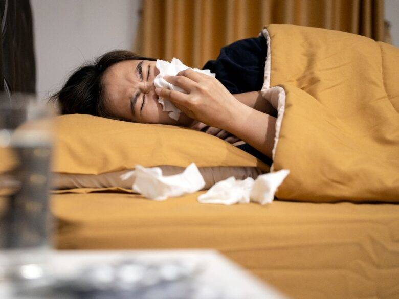 zatkane ucho od kataru